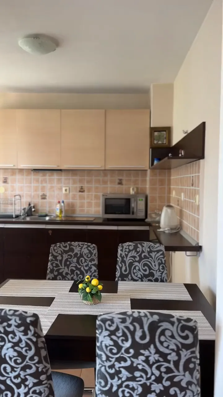 Full kitchen in the Ren House Nessebar apartment